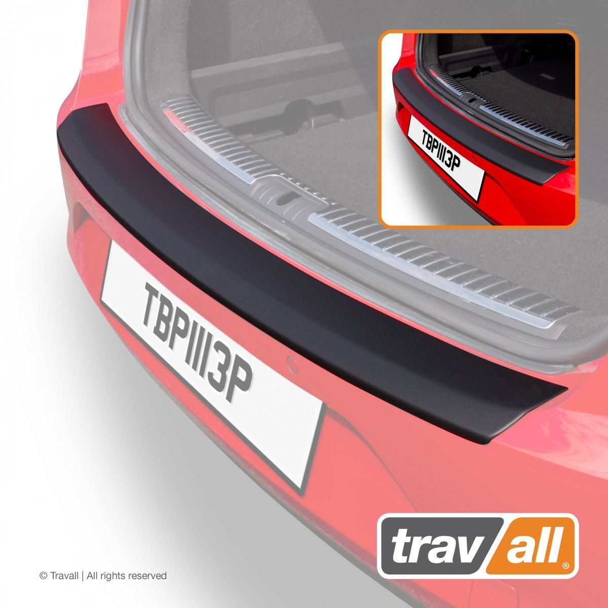 Travall PROTECTOR-Kunststof Glad voor Seat Leon Estate and X-perience (13-20)